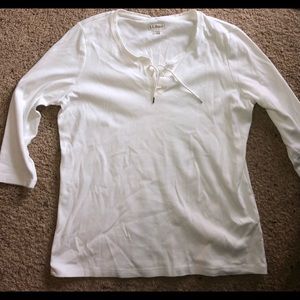 LL Bean | Quarter Sleeve Shirt